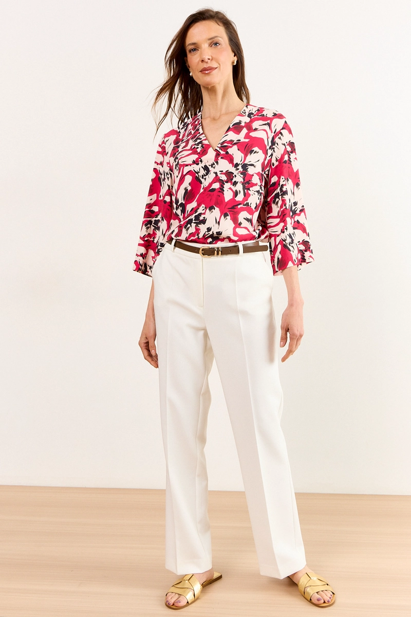 BLUSAS MANGA LARGA FUCSIA MUJER MA GRIFFE - 5