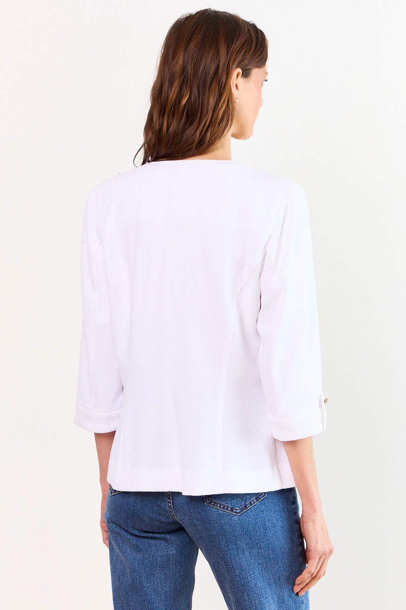 BLAZER BLANCO MUJER MA GRIFFE - 3