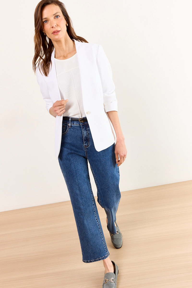 BLAZER BLANCO MUJER MA GRIFFE - 4