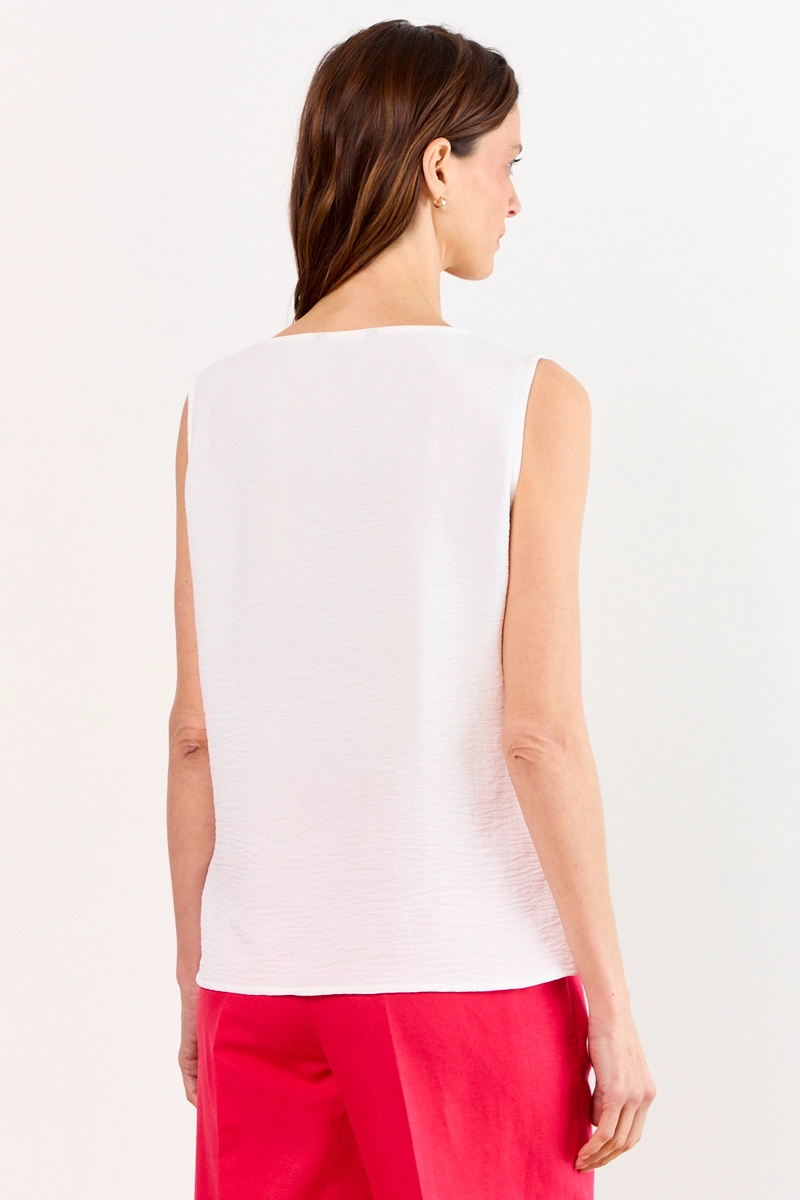 BLUSAS SIN MANGA BLANCO MUJER MA GRIFFE - 3