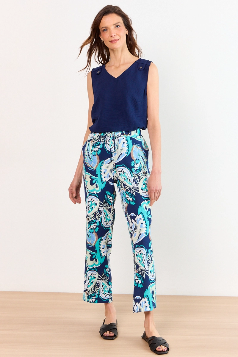 BLUSAS SIN MANGA AZUL MUJER MA GRIFFE - 5