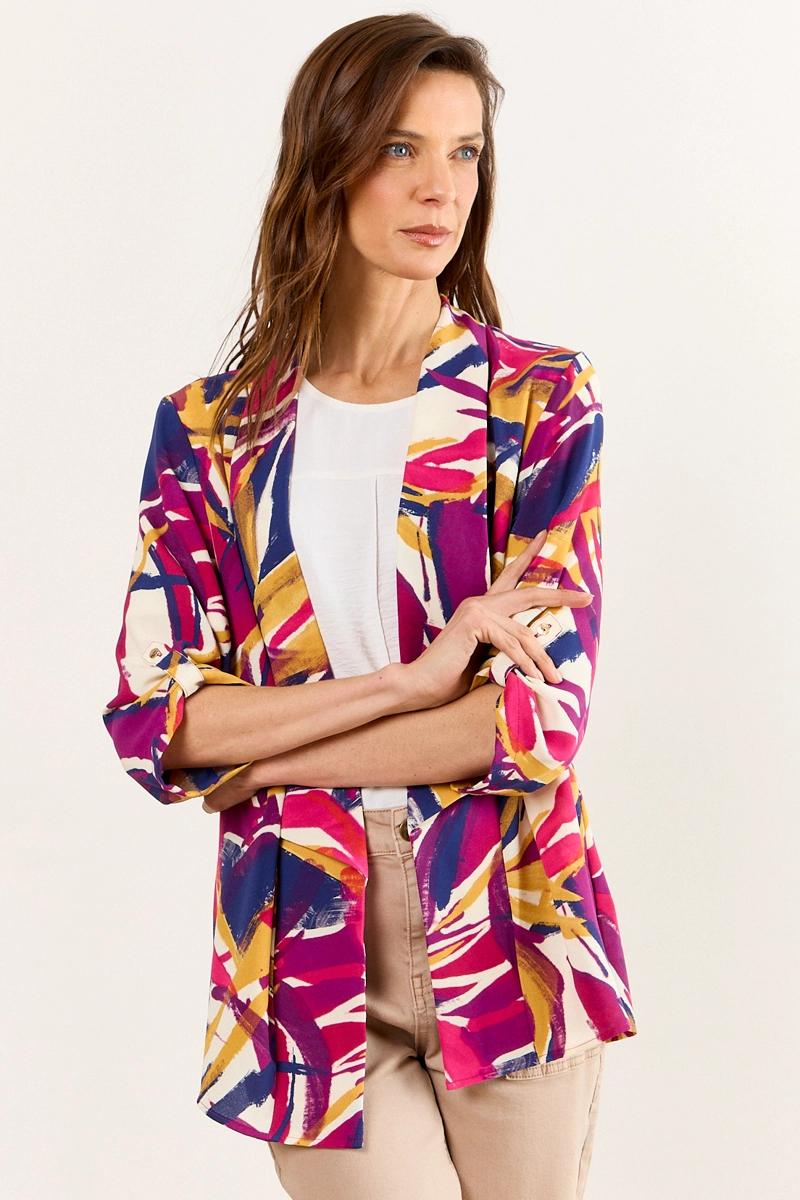 TAPADO FUCSIA MUJER MA GRIFFE - 1