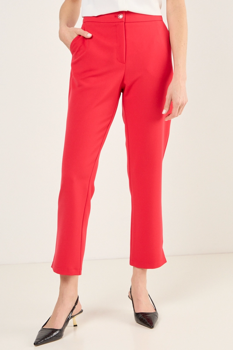PANTALON ROJO MUJER MA GRIFFE - 2