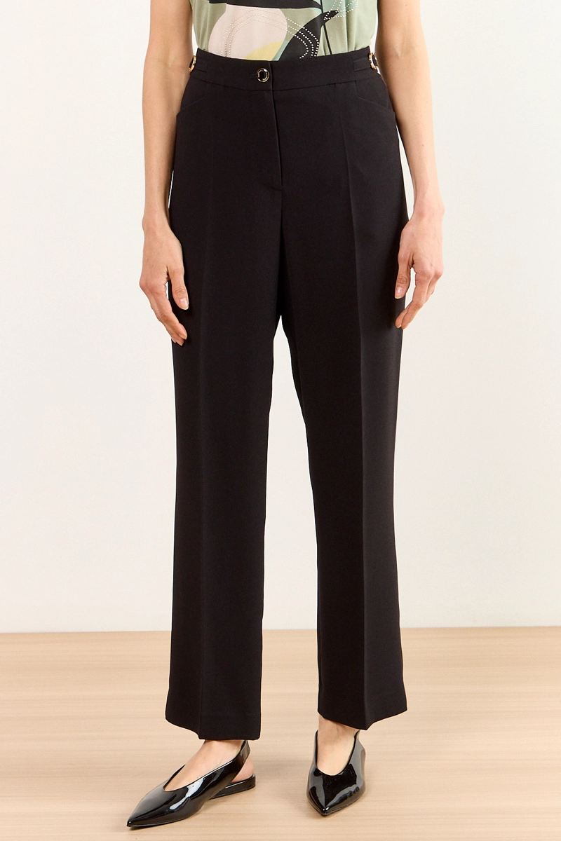 PANTALON NEGRO MUJER MA GRIFFE - 2