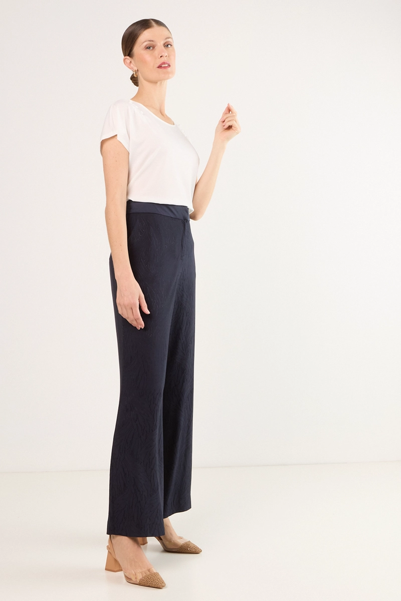 PANTALON AZUL MUJER MA GRIFFE - 5