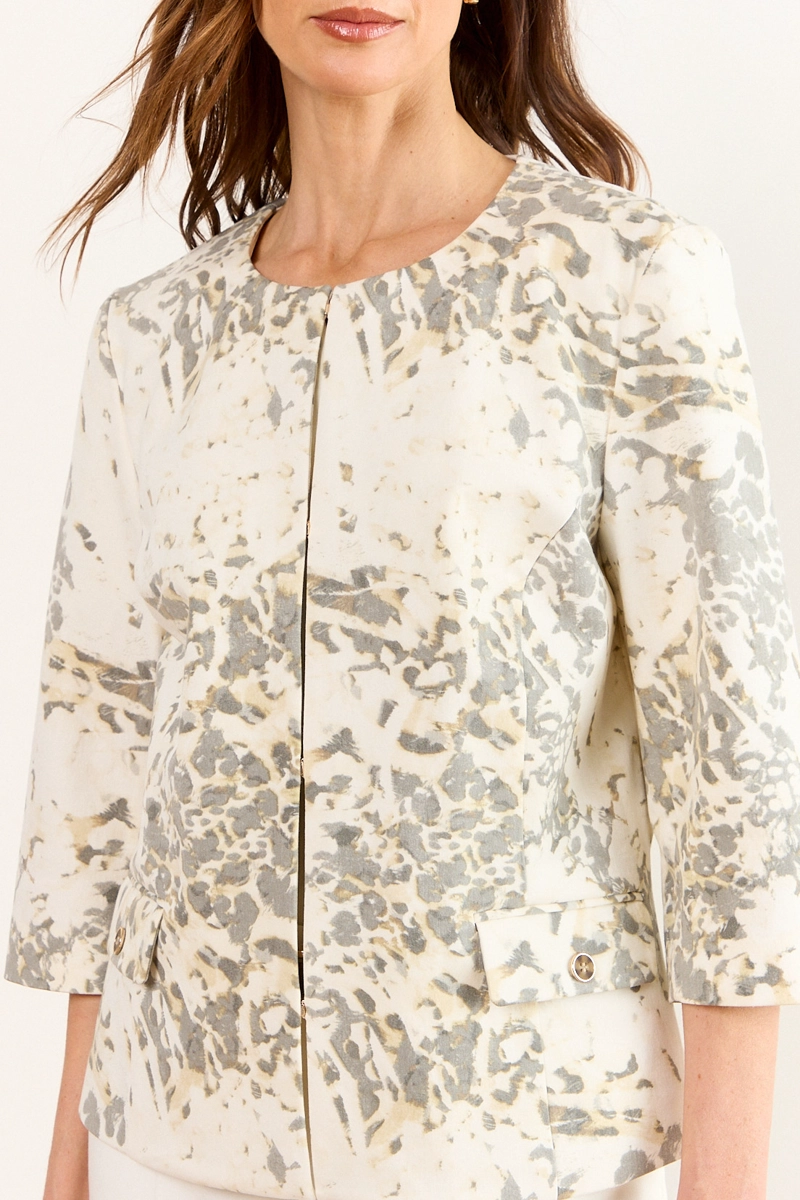 BLAZER CRUDO MUJER MA GRIFFE - 2