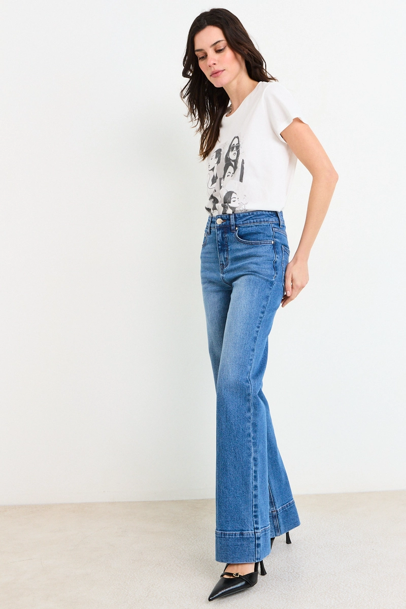 POLERA MANGA CORTA CRUDO MUJER ASH - 3