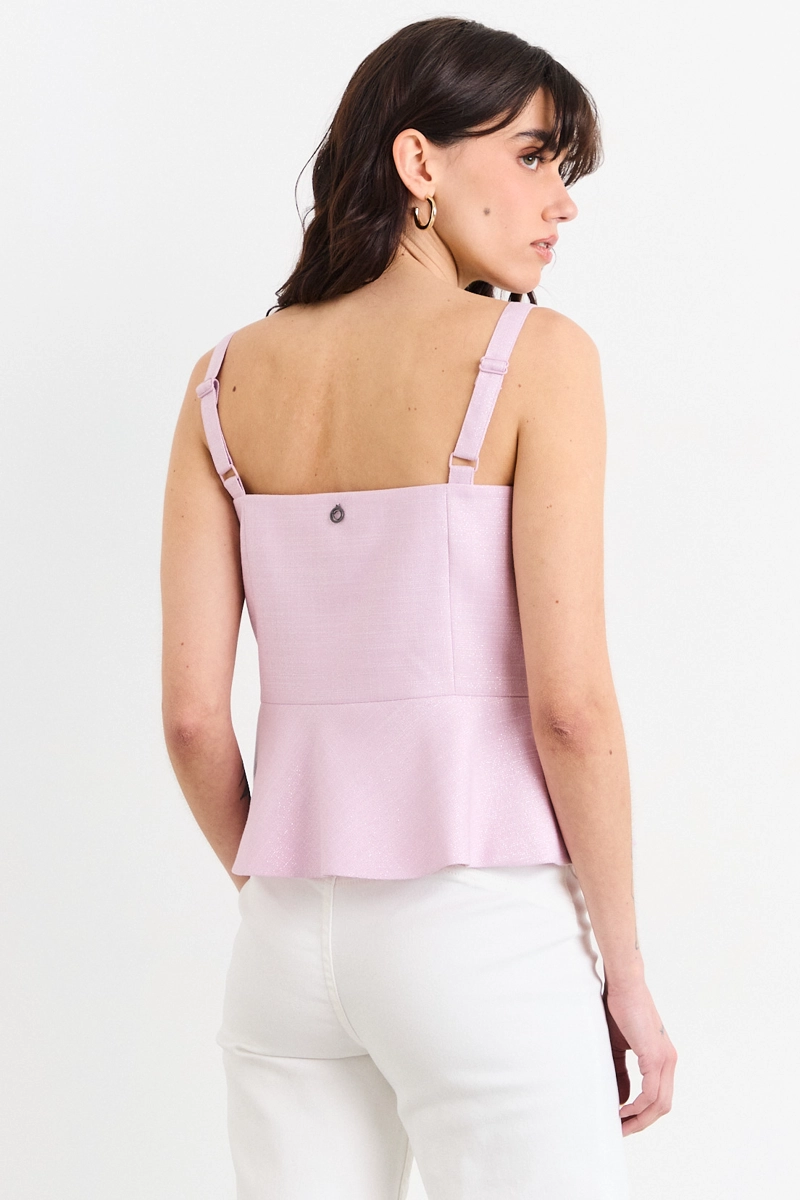 BLUSAS SIN MANGA ROSA MUJER IO - 3