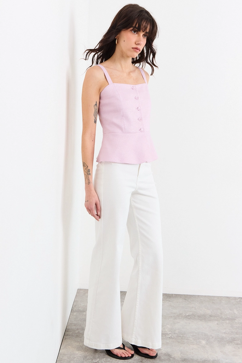 BLUSAS SIN MANGA ROSA MUJER IO - 4