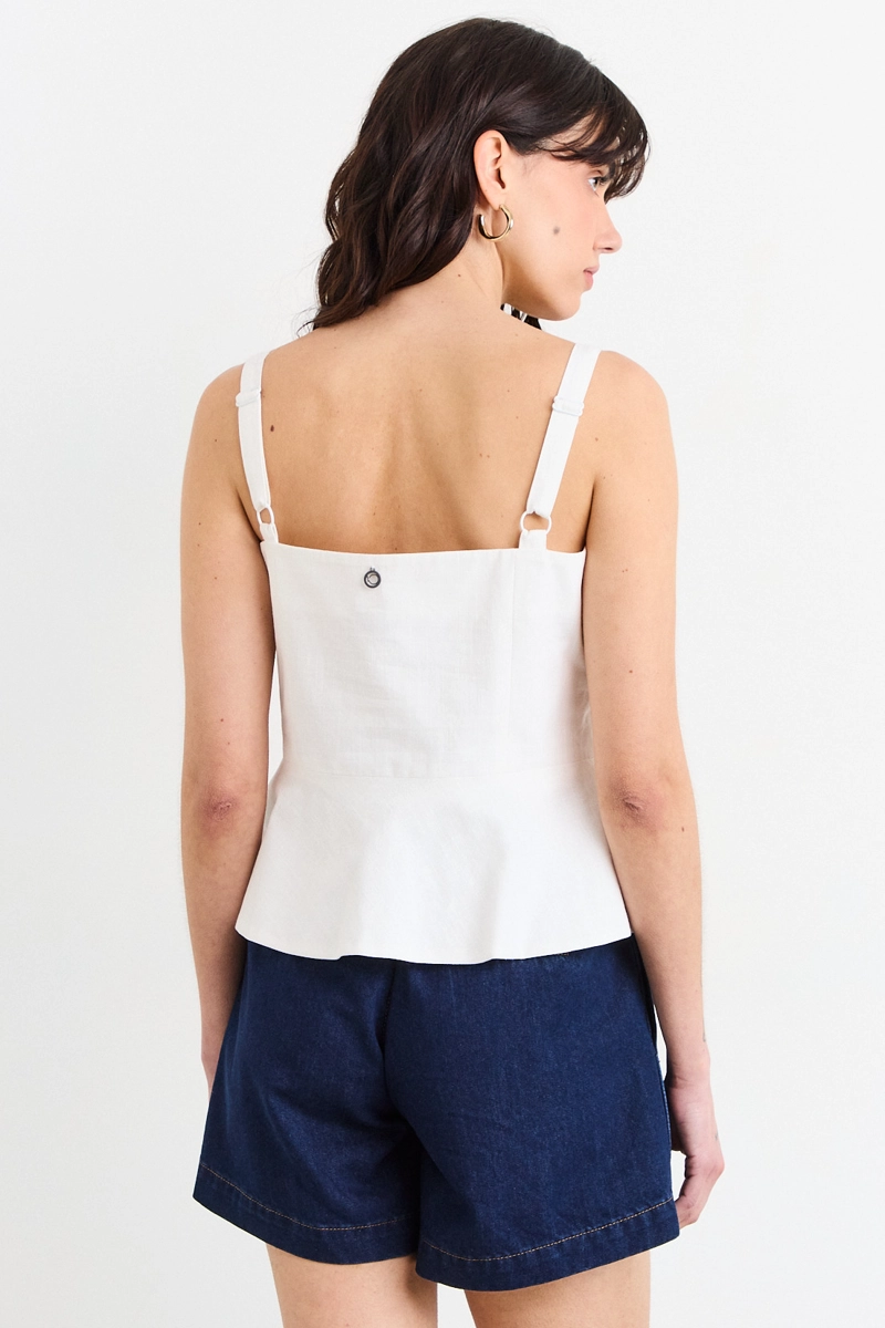 BLUSAS SIN MANGA CRUDO MUJER IO - 3