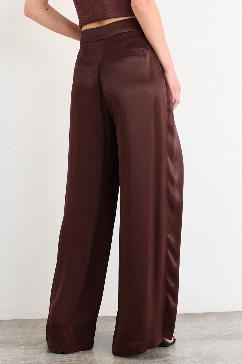 PANTALON CAFE MUJER IO - 4