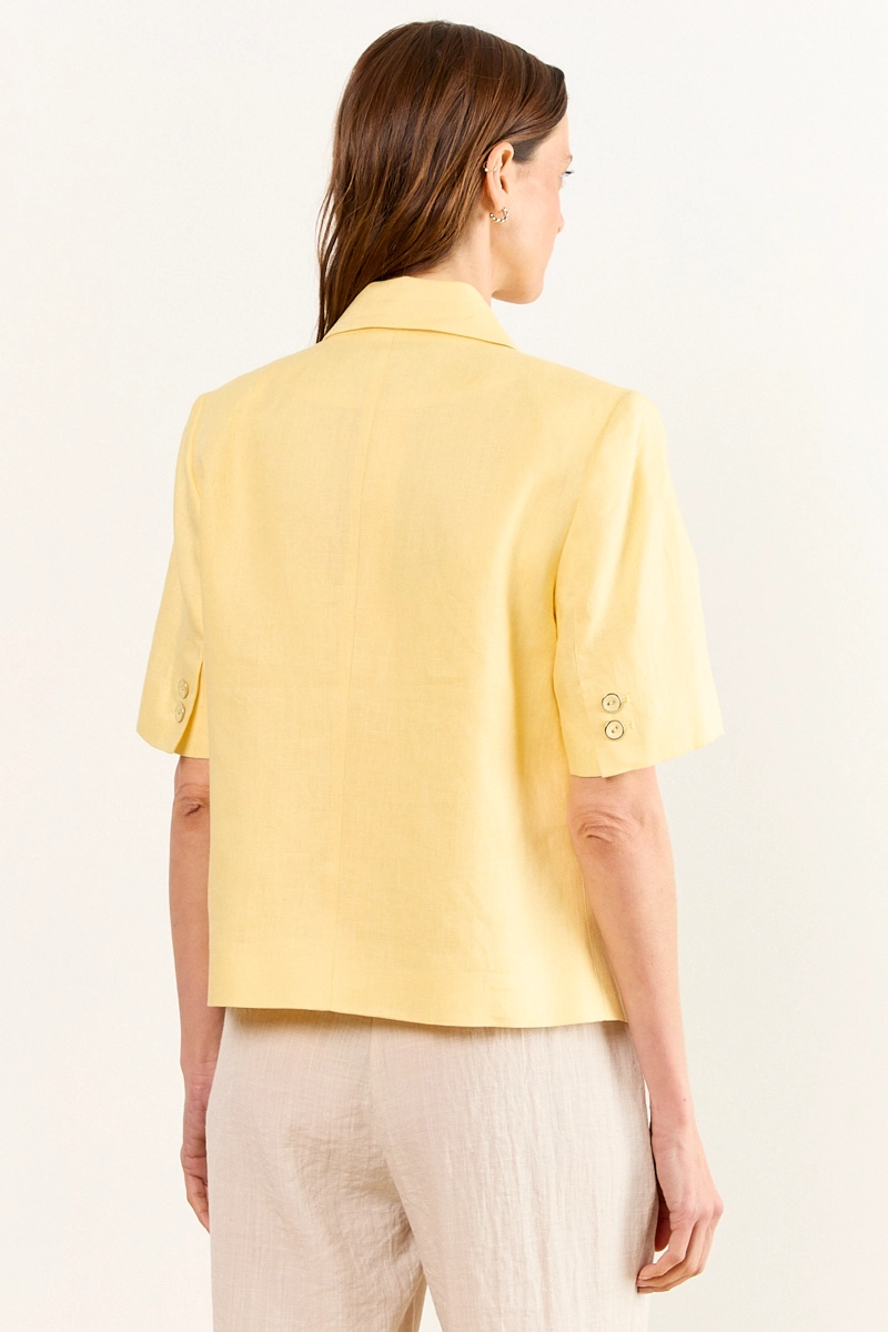 BLAZER AMARILLO MUJER MA GRIFFE - 3