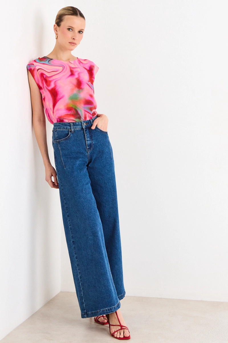 BLUSAS SIN MANGA ROSA MUJER ASH - 4