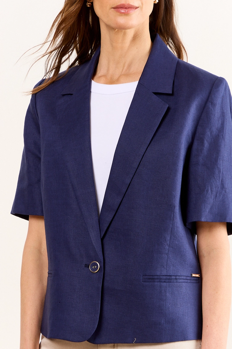 BLAZER AZUL MUJER MA GRIFFE - 2