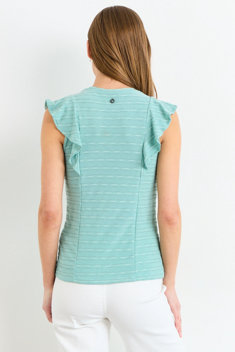 POLERA SIN MANGAS CELESTE MUJER IO - 3