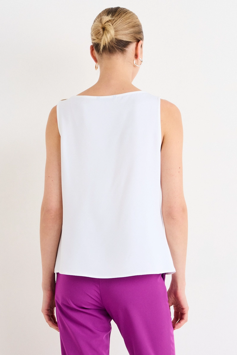 BLUSAS SIN MANGA CRUDO MUJER ASH - 3