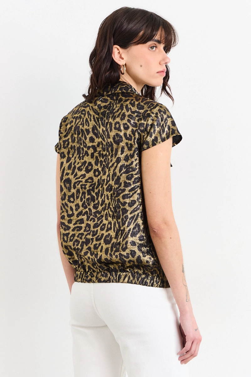 BLUSAS MANGA CORTA NEGRO MUJER IO - 4