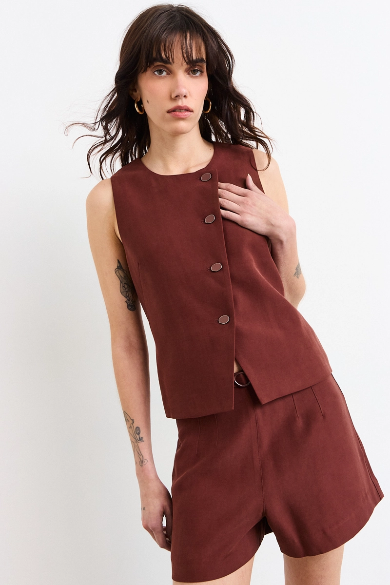 GILET CAFE MUJER IO - 1