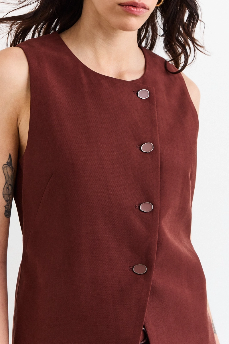 GILET CAFE MUJER IO - 2