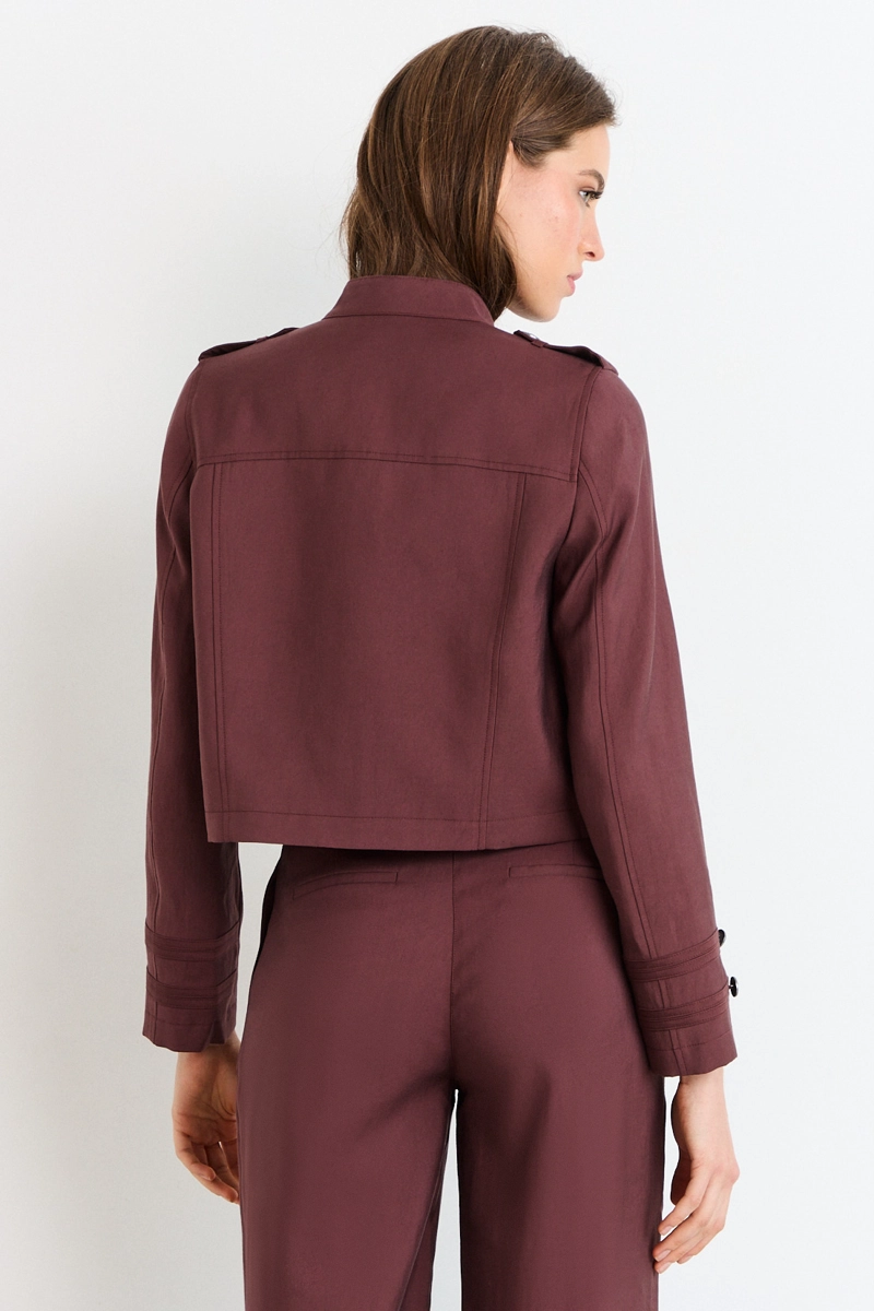 BLAZER CAFE MUJER IO - 3
