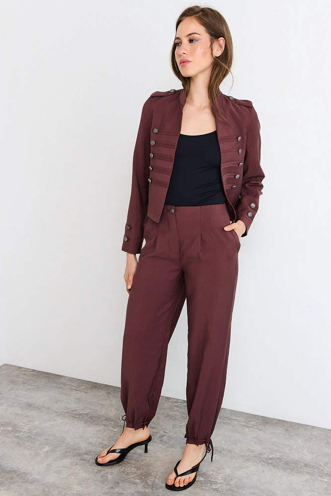 BLAZER CAFE MUJER IO - 4