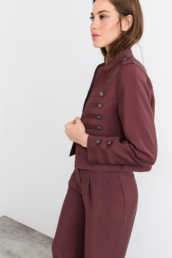 BLAZER CAFE MUJER IO - 5