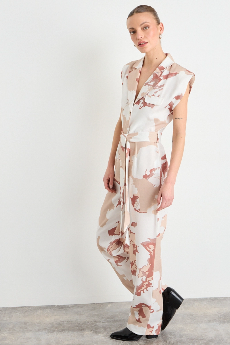 ENTERITO LARGO BEIGE MUJER IO - 5