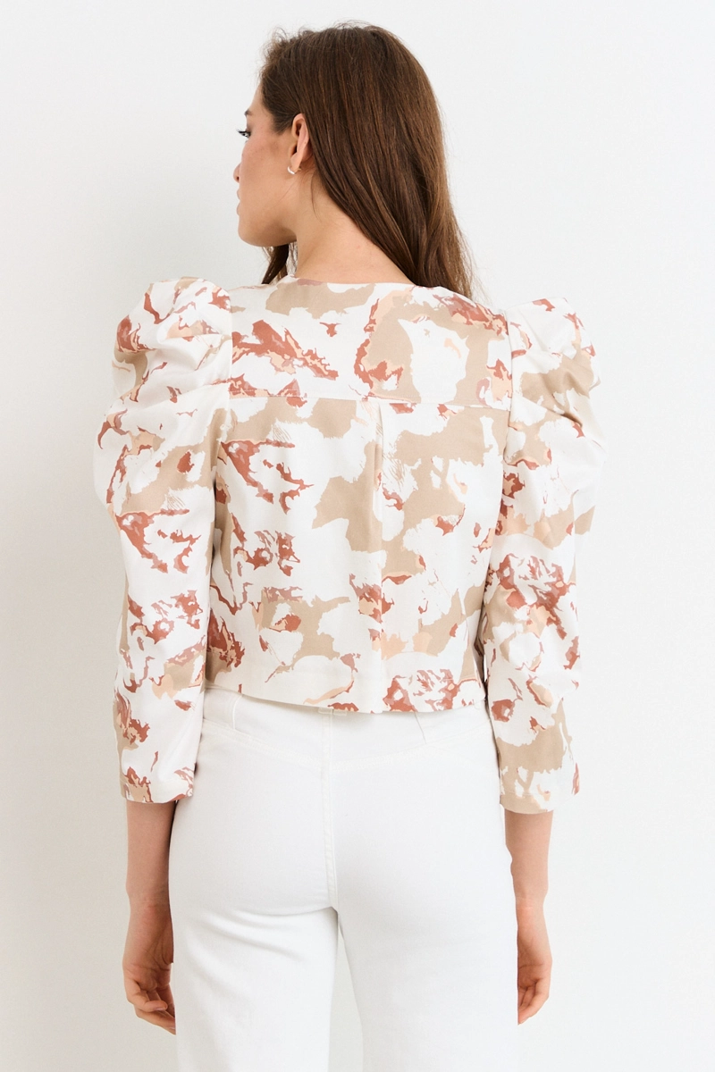 CHAQUETA BEIGE MUJER IO - 3
