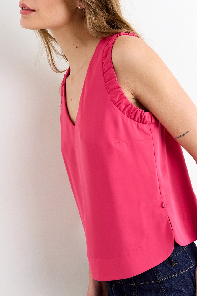BLUSAS SIN MANGA CORAL MUJER IO - 2
