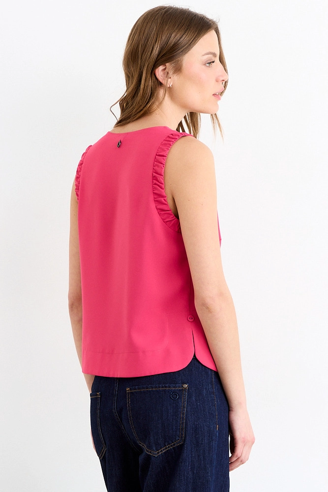 BLUSAS SIN MANGA CORAL MUJER IO - 3