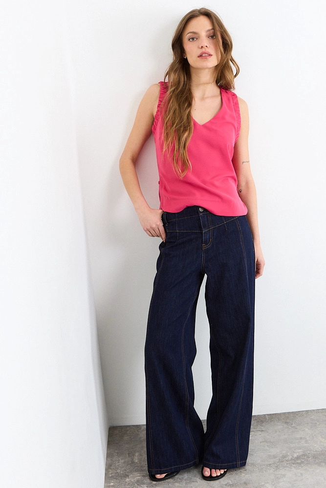 BLUSAS SIN MANGA CORAL MUJER IO - 4