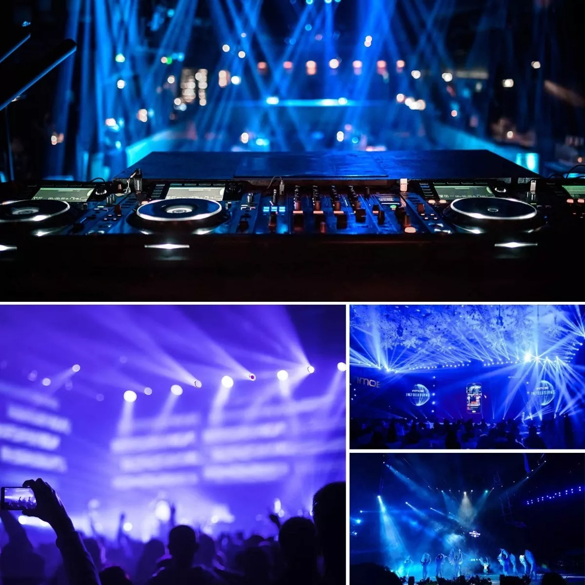 FOCO LUCES PROFESIONAL 36 LED DMX RGB CON CONTROL - 2