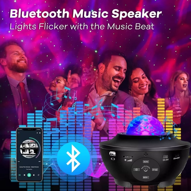 BOLA DISCO MAGIC RITMICA LUCES DE FIESTA BLUETOOTH / 02 - 3