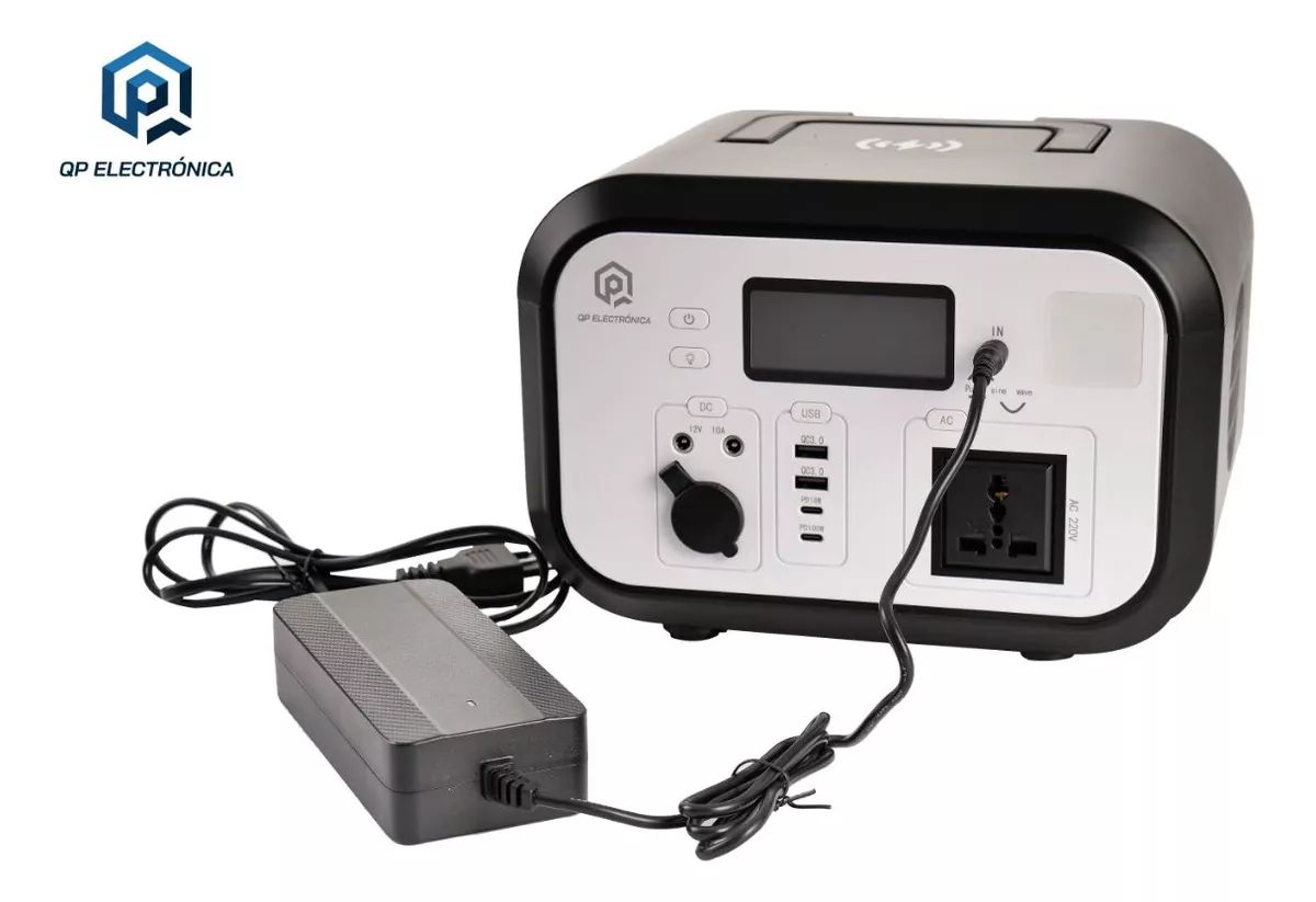GENERADOR DE ENERGIA PORTÁTIL 600W ESTACIÓN CARGA EMERGENCIA - 3