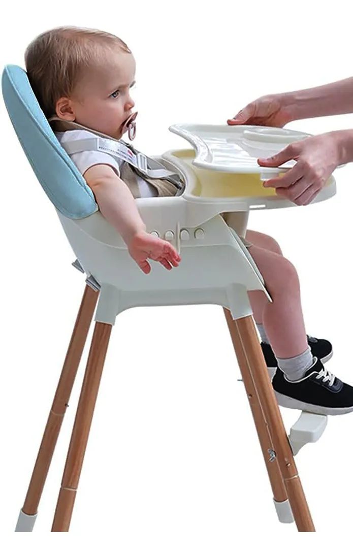 SILLA DE COMER PARA BEBÉS MAX COMFORT 2 EN 1 COLOR VERDE - 5