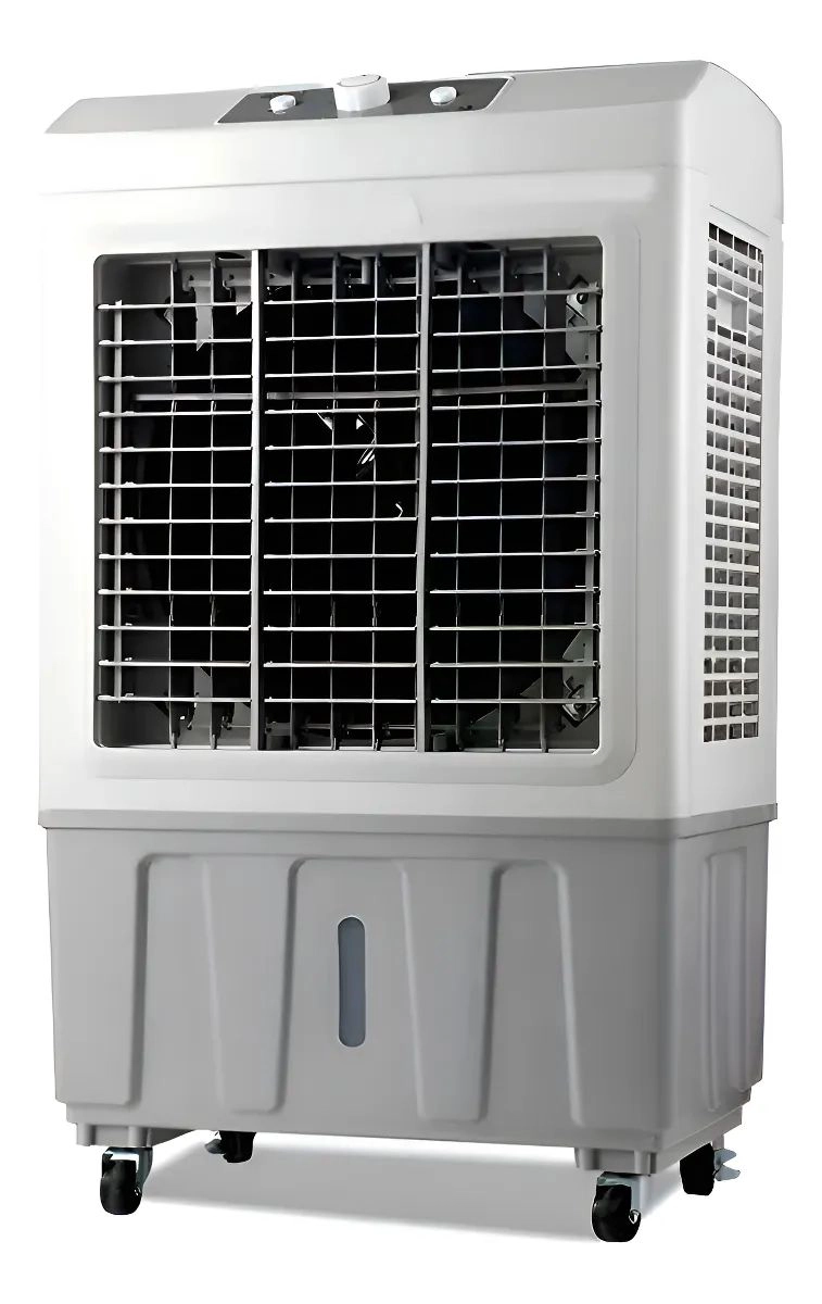 ENFRIADOR EVAPORATIVO DE AIRE CON RUEDAS INDUSTRIAL 40 LITRO BLANCO - 1