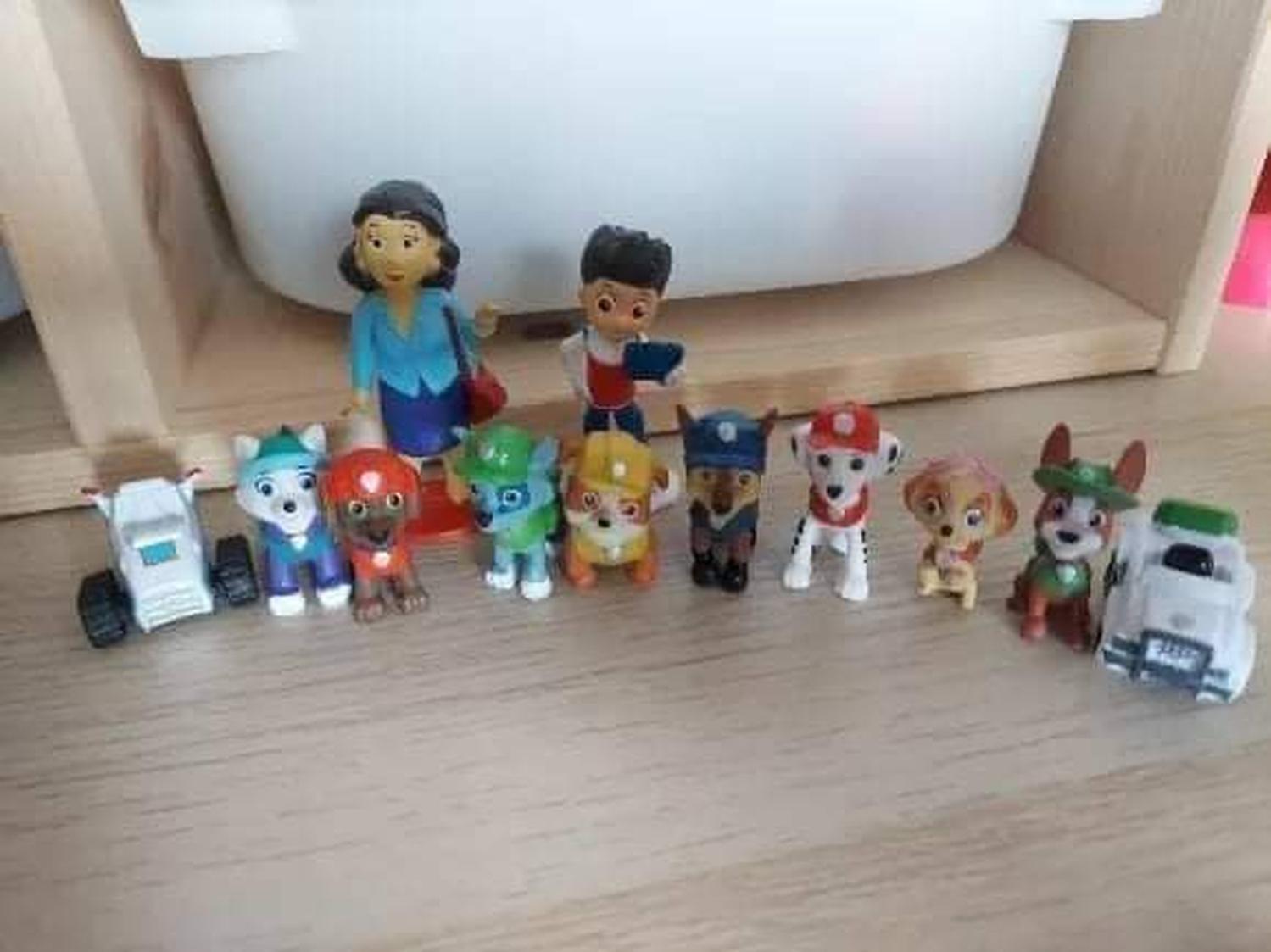 SET 12 FIGURAS PAW PATROL PVC DURO JUGUETES - 6