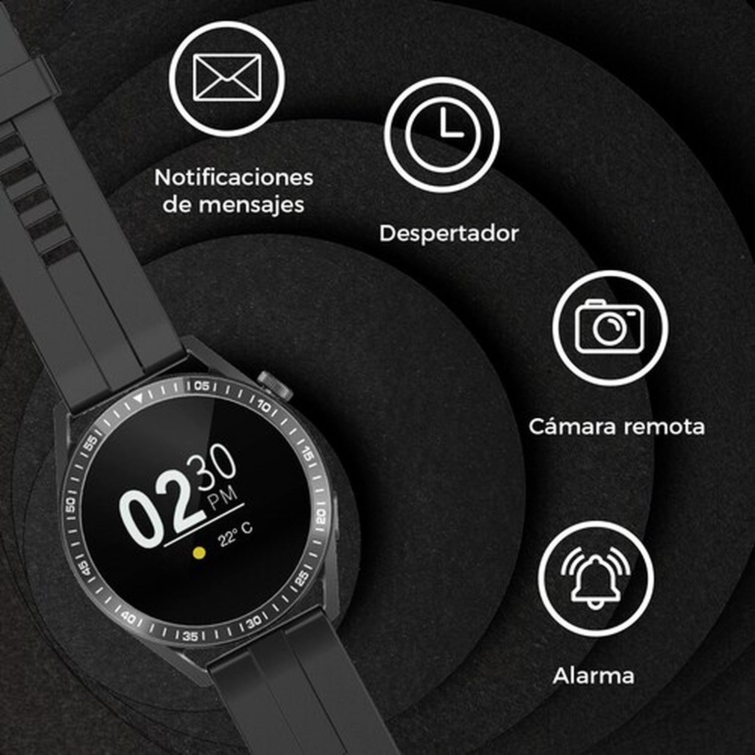 SMARTWATCH TECNOLAB 03-DBSMB07G DEPORTIVO PODOMETRO IP67 DBLUE - 3