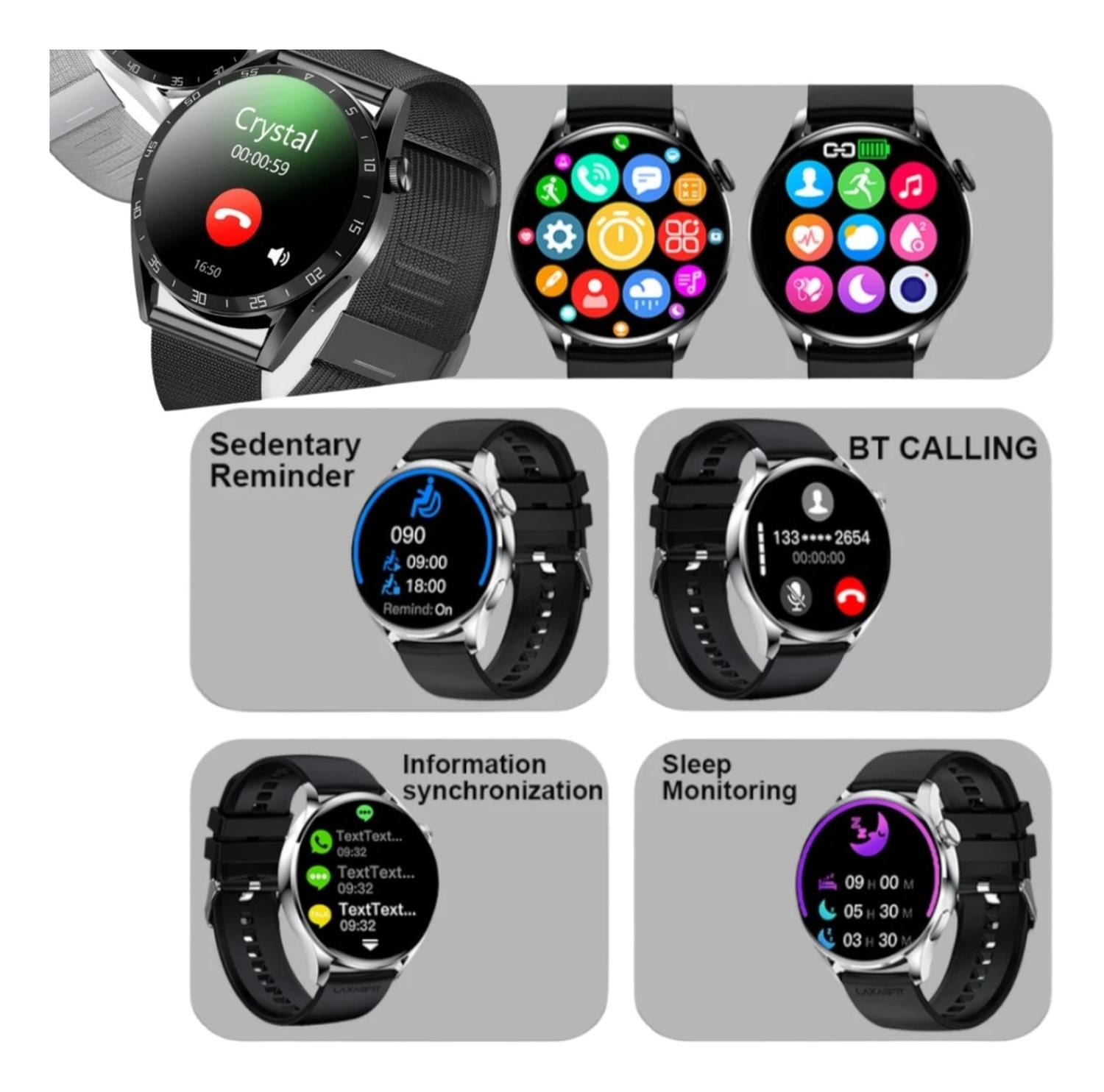 SMARTWATCH MAXIMUS WH8 INTELIGENTE RECIBE LLAMADAS - 3