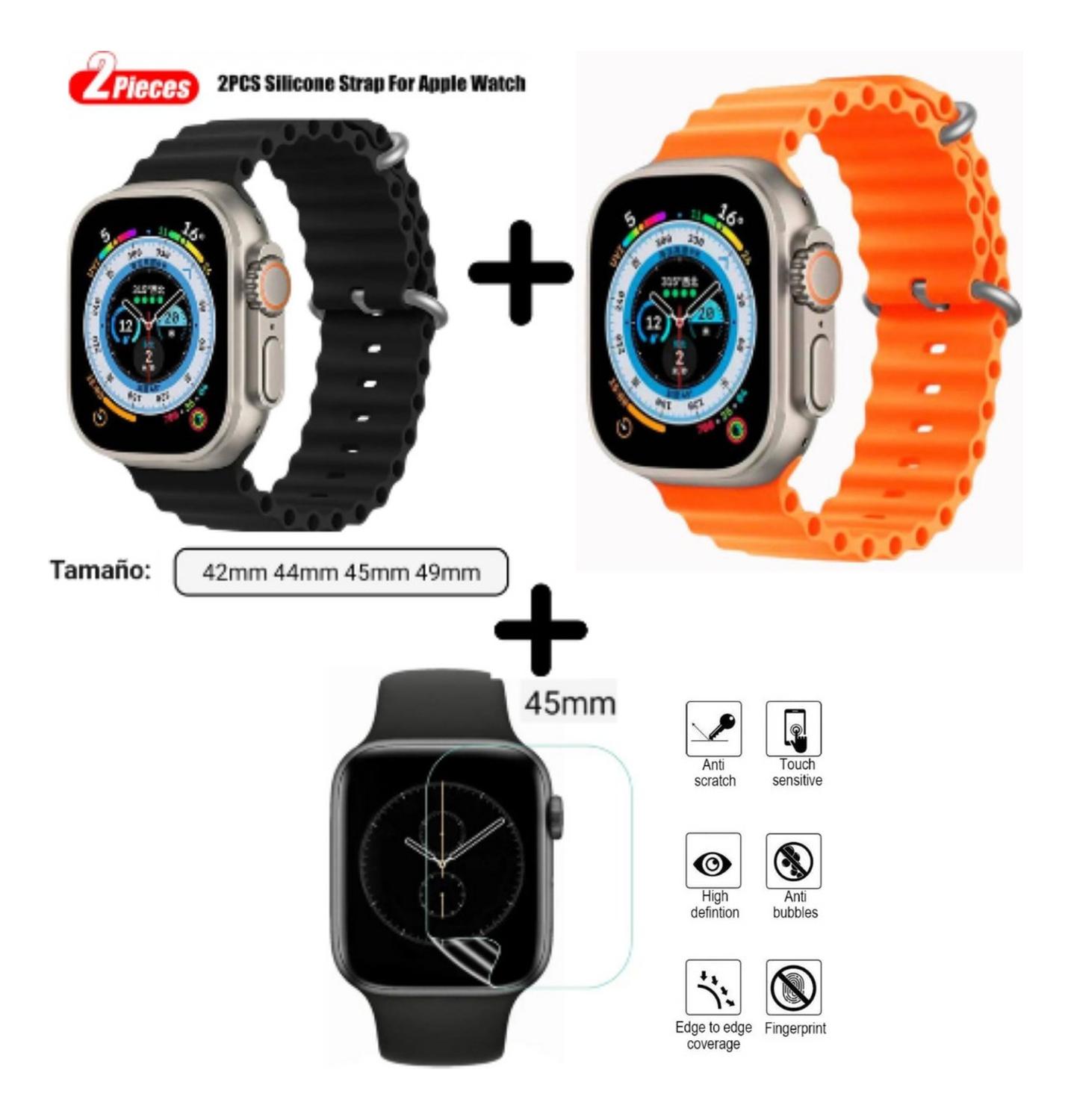 CORREA RELOJ FITPRO 2 OCEAN SMARTWATCH + PROTECTOR 45MM - 2