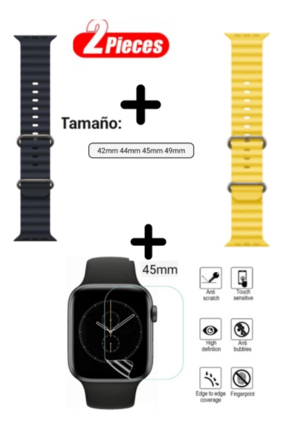 CORREA RELOJ FITPRO 2 OCEAN SMARTWATCH + PROTECTOR 45MM - 2