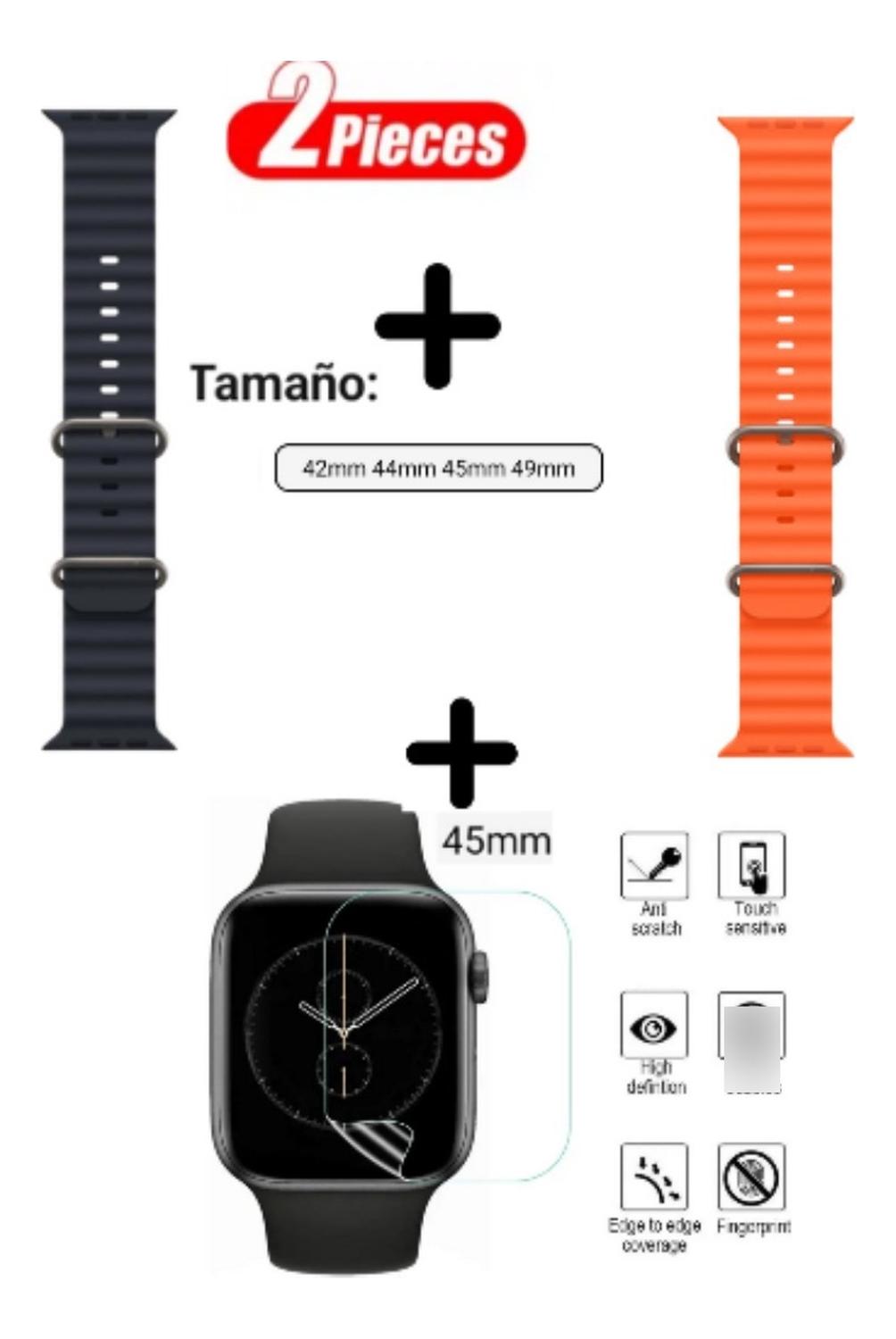 CORREA RELOJ FITPRO 2 OCEAN SMARTWATCH + PROTECTOR 45MM - 3