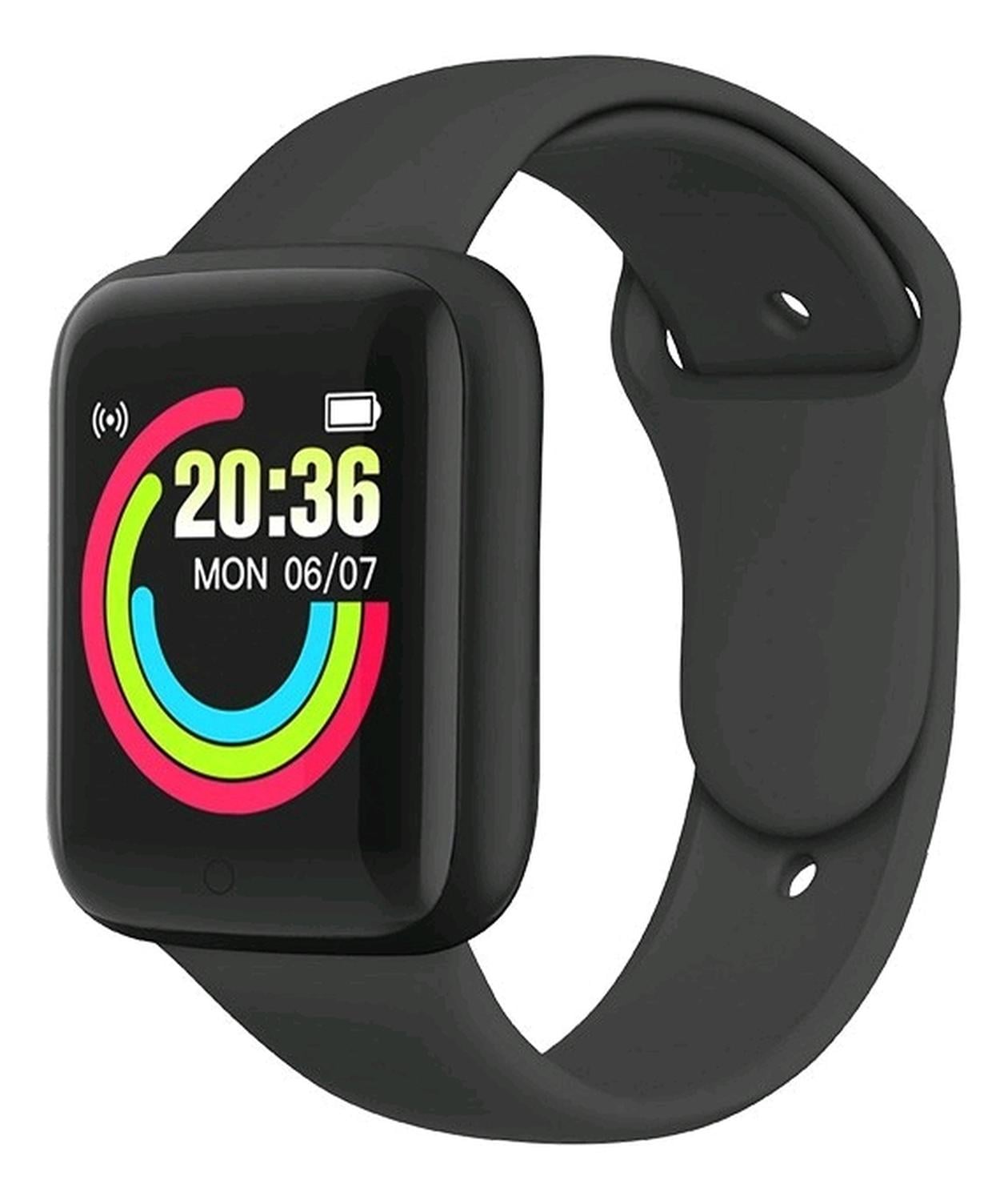 RELOJ D20 SMARTWATCH INTELIGENTE NEGRO - 2