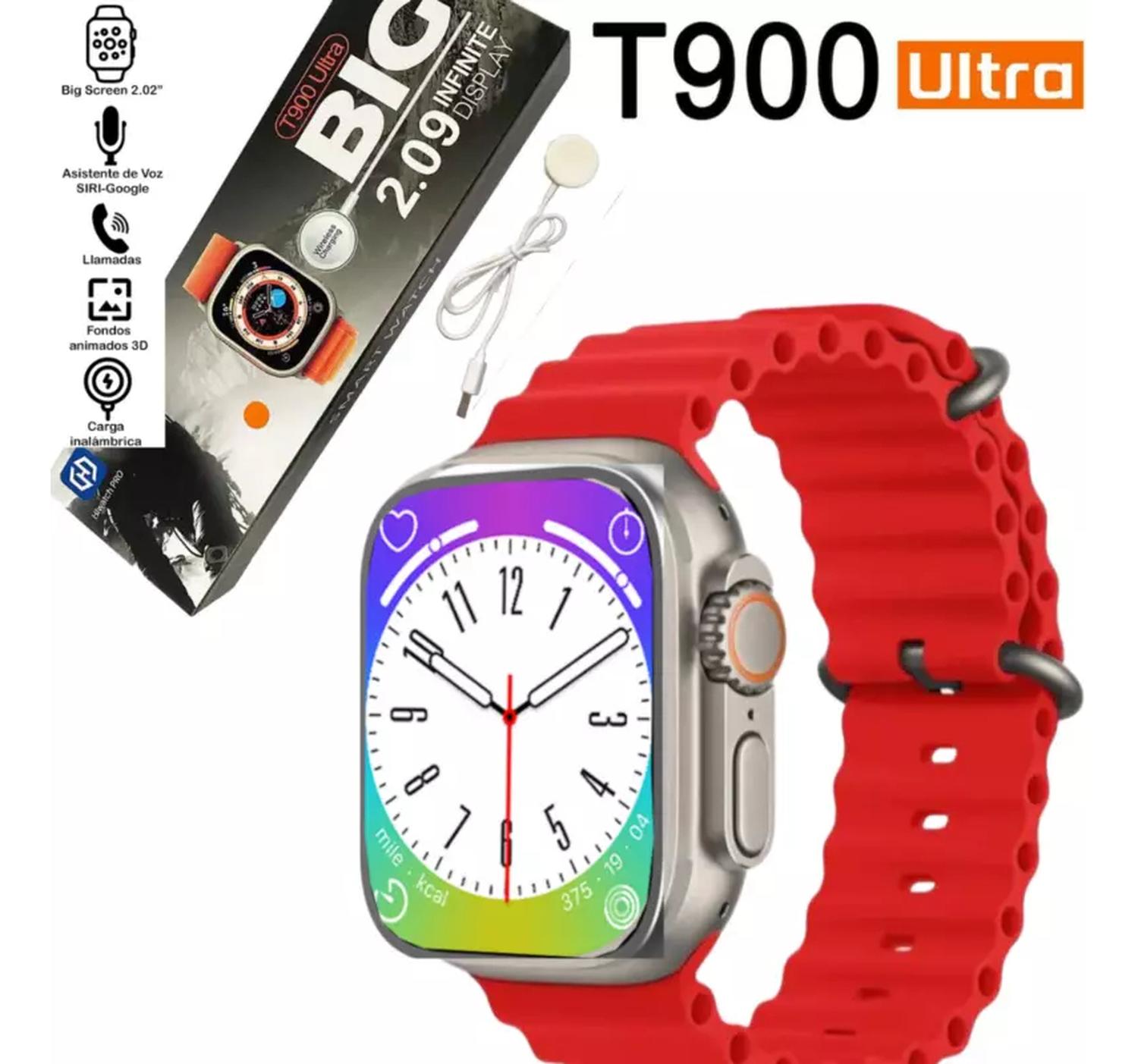 SMARTWATCH HIWATCHPRO T900 ULTRA RECIBE LLAMADAS - 2