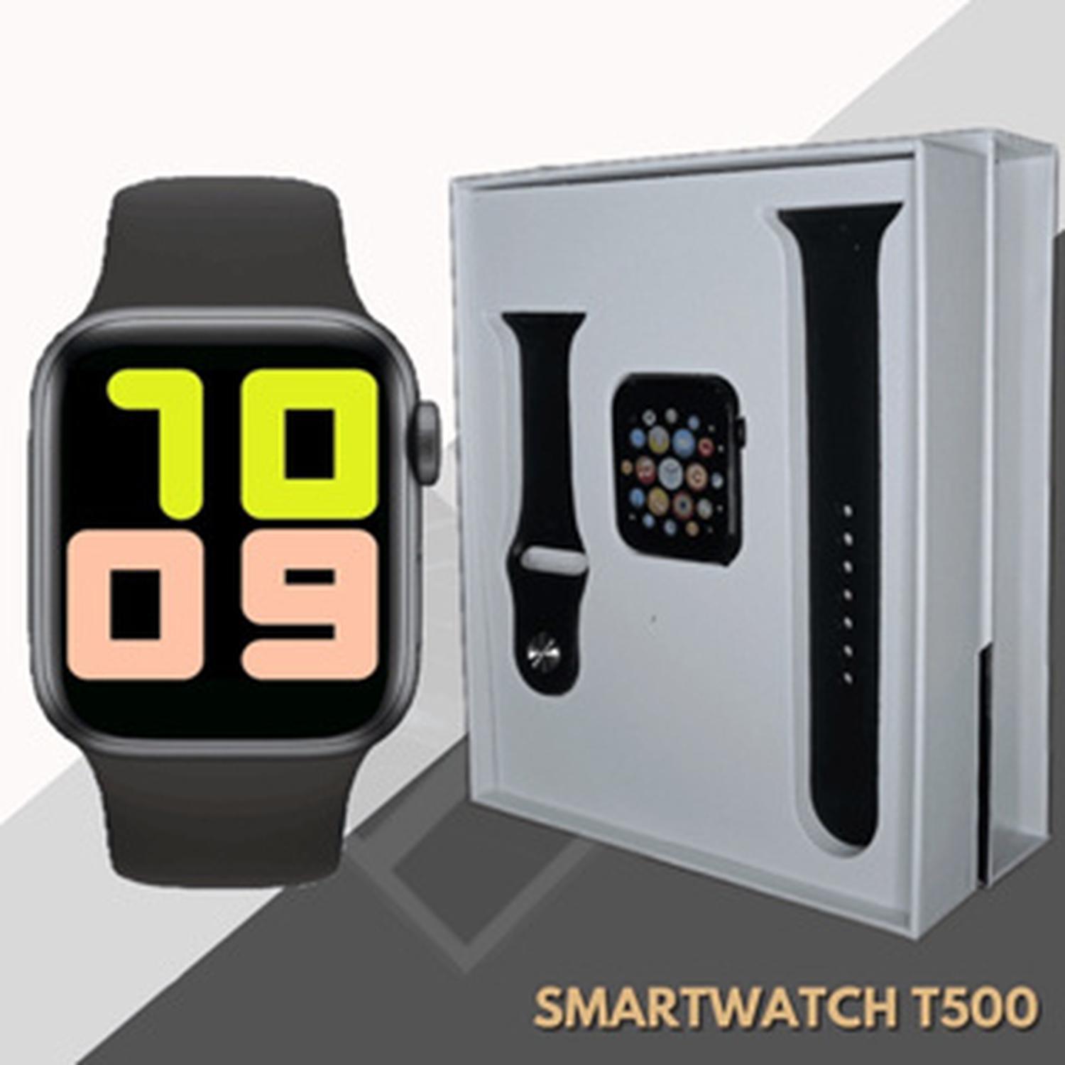 RELOJ T500 INTELIGENTE SMARTWATCH ROSADO / RECIBE LLAMADAS - 7