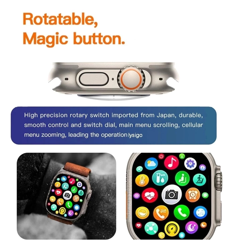 SMARTWATCH HIWATCHPRO T10 RECIBE REALIZA LLAMADAS 2024 - 8