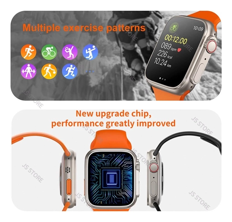 SMARTWATCH HIWATCHPRO T10 RECIBE REALIZA LLAMADAS 2024 - 9