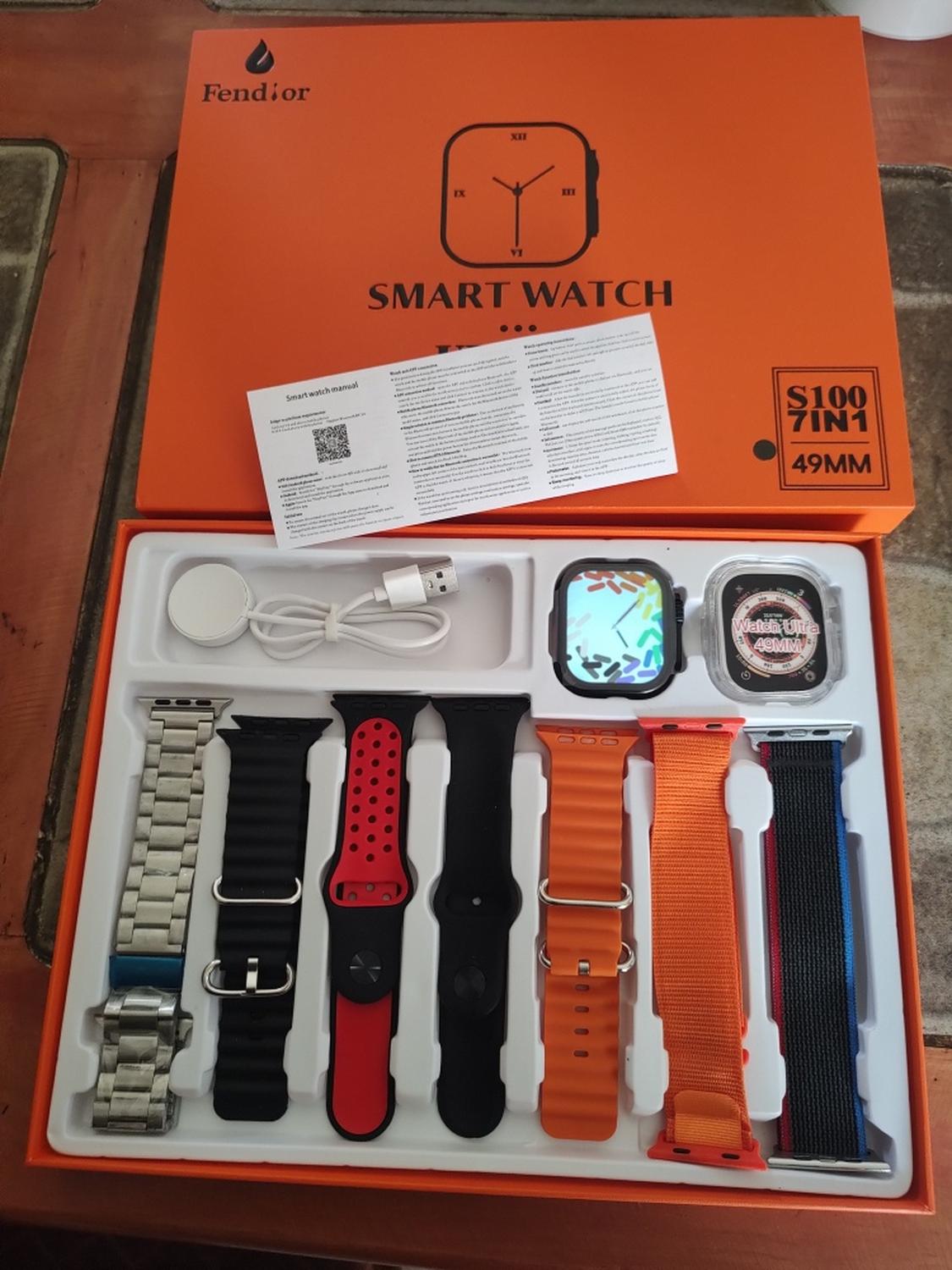 SMARTWATCH FITPRO S100 ULTRA 2 7 1 - 7