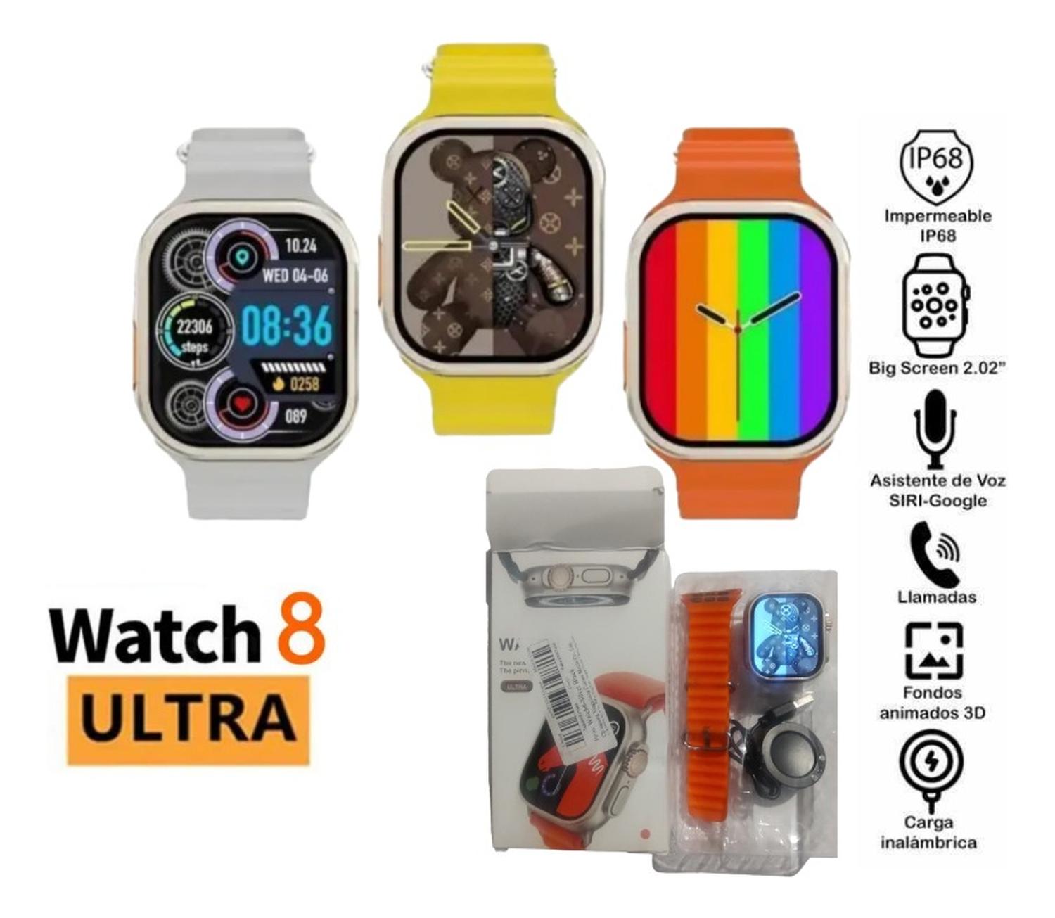 RELOJ INTELIGENTE SMARTWATCH WATCH 8 ULTRA / REALIZA LLAMADAS - 4