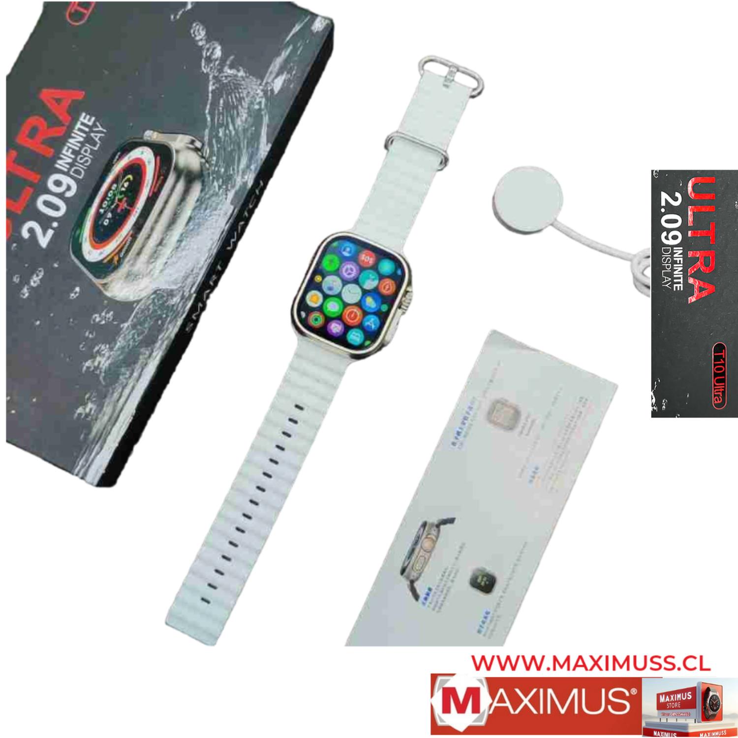 SMARTWATCH HIWATCHPRO T10 NEGRO ULTRA INTELIGENTE REALIZA LLAMADAS - 5